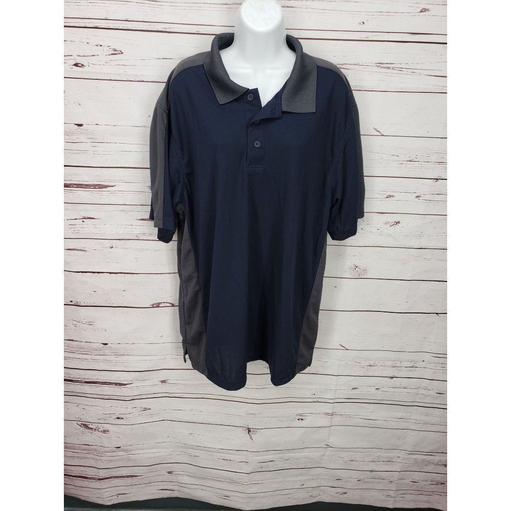 Red Kap Xl navy‎ charcoal polo shirt short sleeve